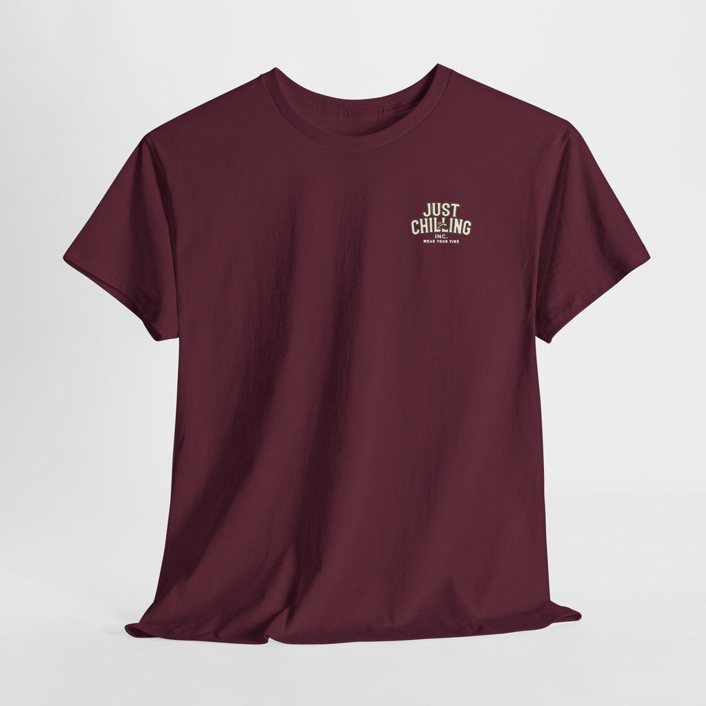 Just Chillin' Tee — "Stoned Not Lazy, Just On My Own Vibe" Graphic Shirt
