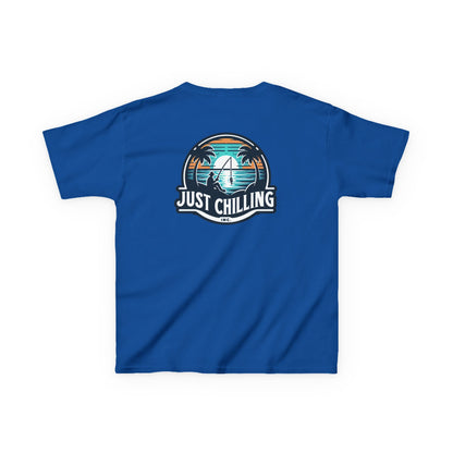 Kids Heavy Cotton™ Tee just chilling fishing tee