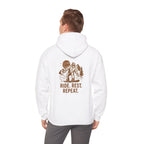 Unisex Supply Hoodie – Midweight Cotton Polyester Pullover Fleece Top - Just Chilling Inc.