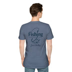 Fishing Addiction Unisex T-Shirt, Casual Wear, Outdoor Shirt, Gift for Fishermen, Summer Tee, Fishing Enthusiast Apparel - Just Chilling Inc.