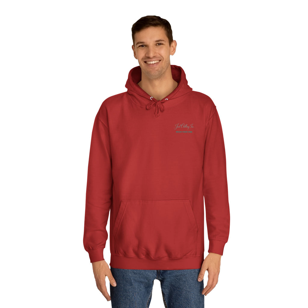 Iowa State Hoodie — 'Iowa Just Chilling' Retro Landscape College Sweatshirt