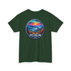 Just Chilling Beach Sunset T-Shirt — Relaxed Vibes Tee North Carolina Vibes
