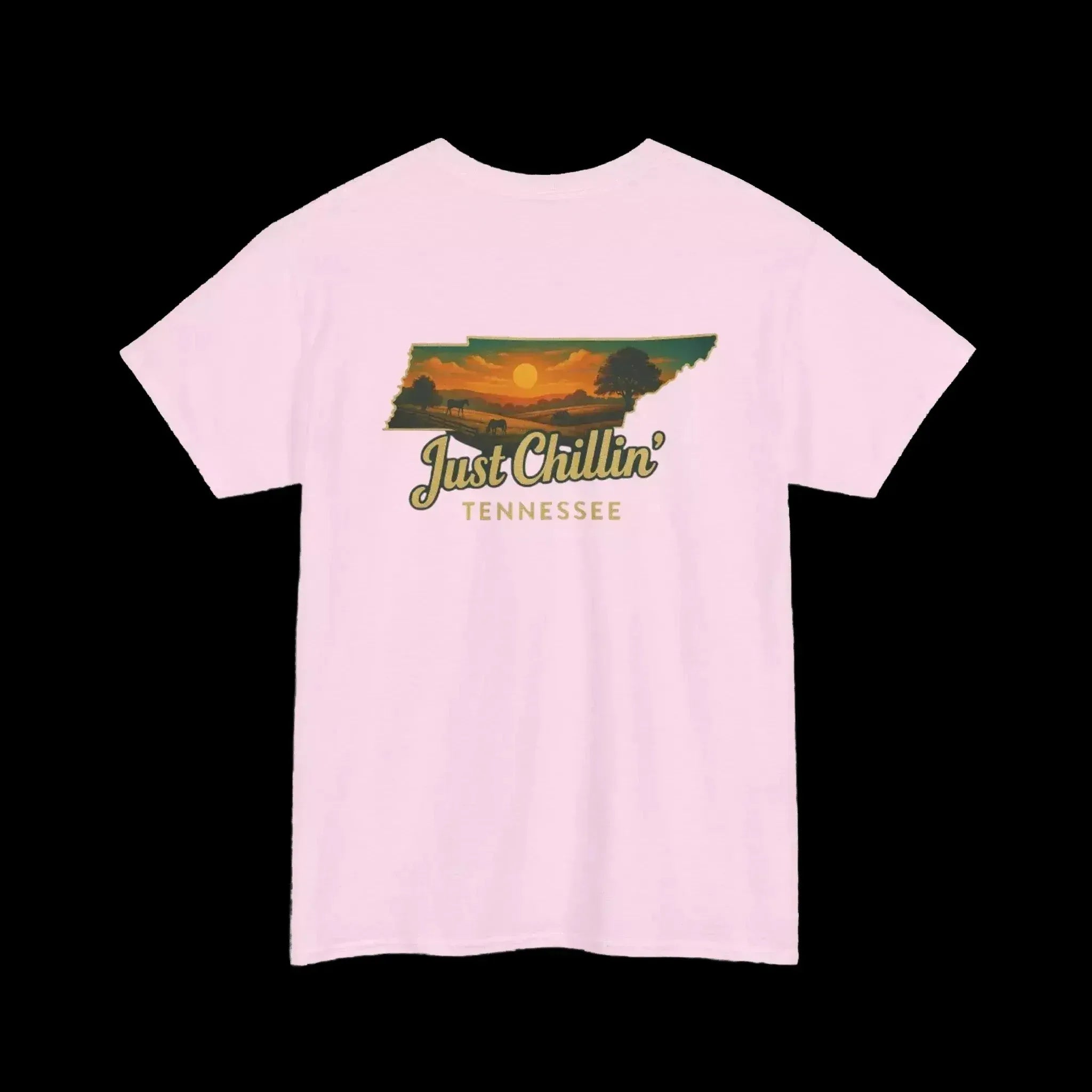 Just Chillin' Tennessee Unisex Cotton Tee – Nature Lover Gift - Just Chilling Inc.
