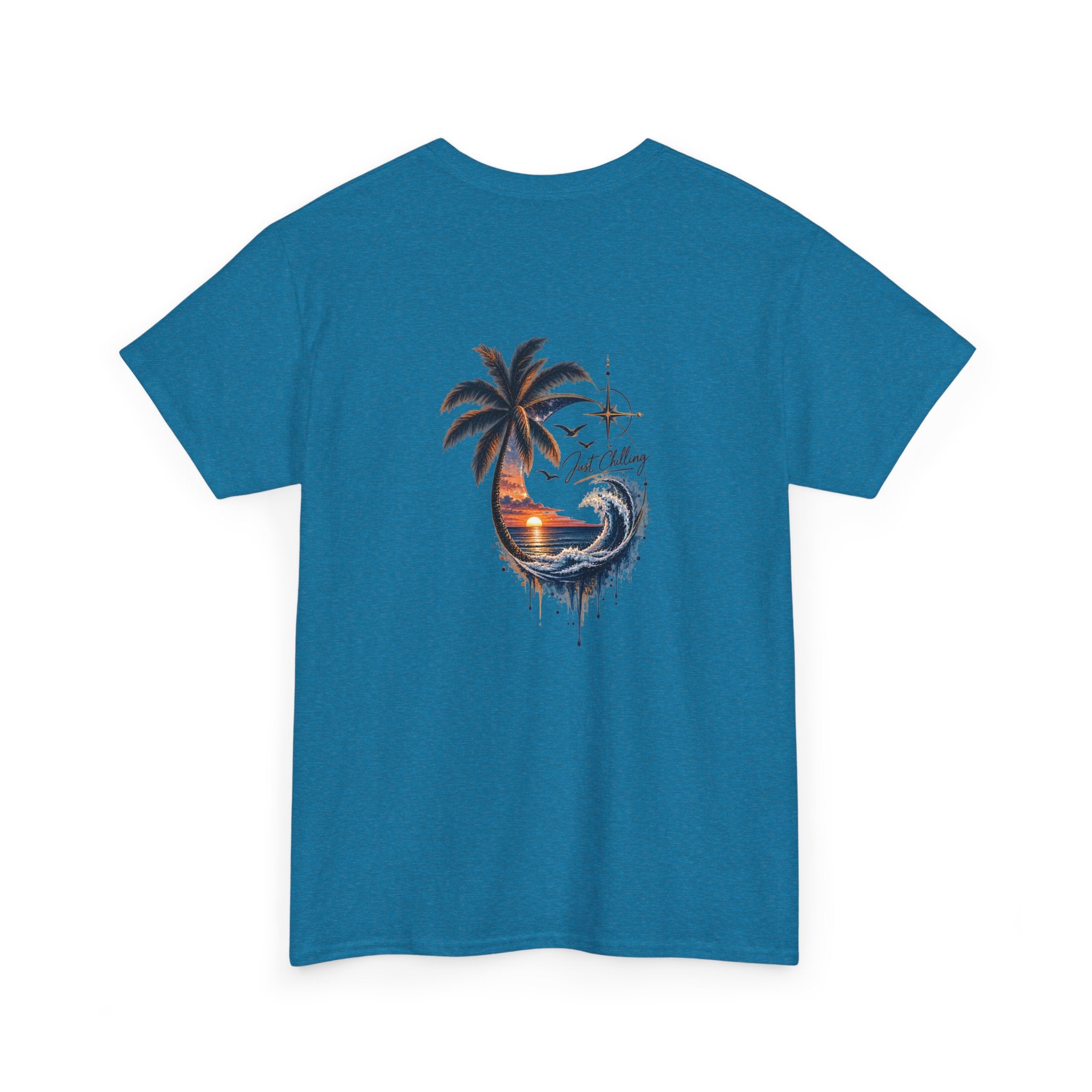 Just Chilling Coastal Sunset Tee