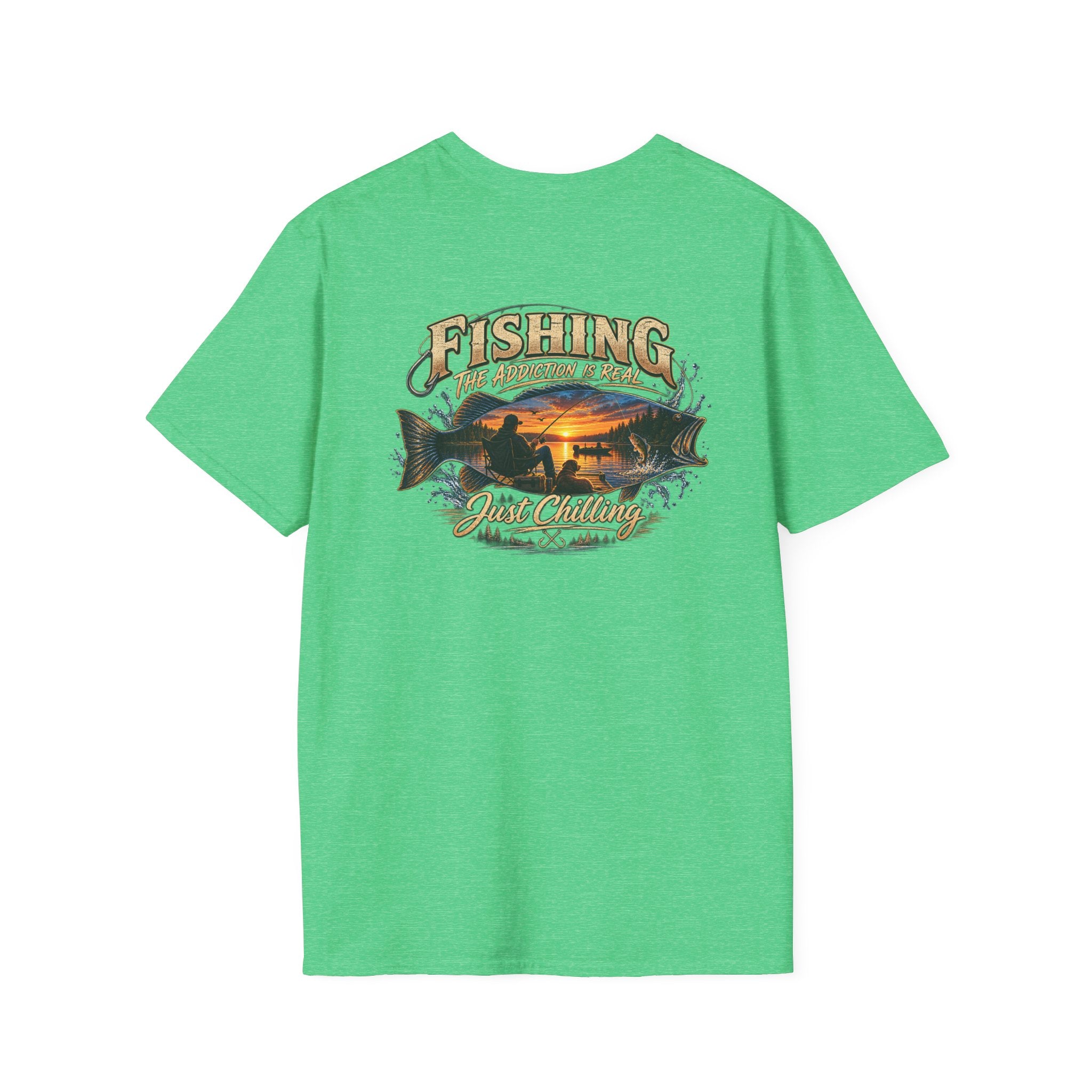 Fishing Addiction Unisex Softstyle T-Shirt | Just Chilling Tee for Anglers | Gift for Fishing Lovers, Outdoorsmen, Father's Day, [...]