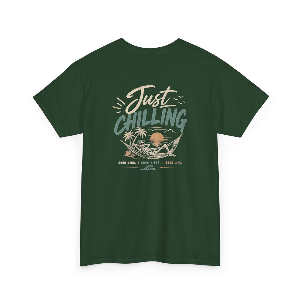 Just Chilling T-Shirt — Retro Beach Graphic Tee