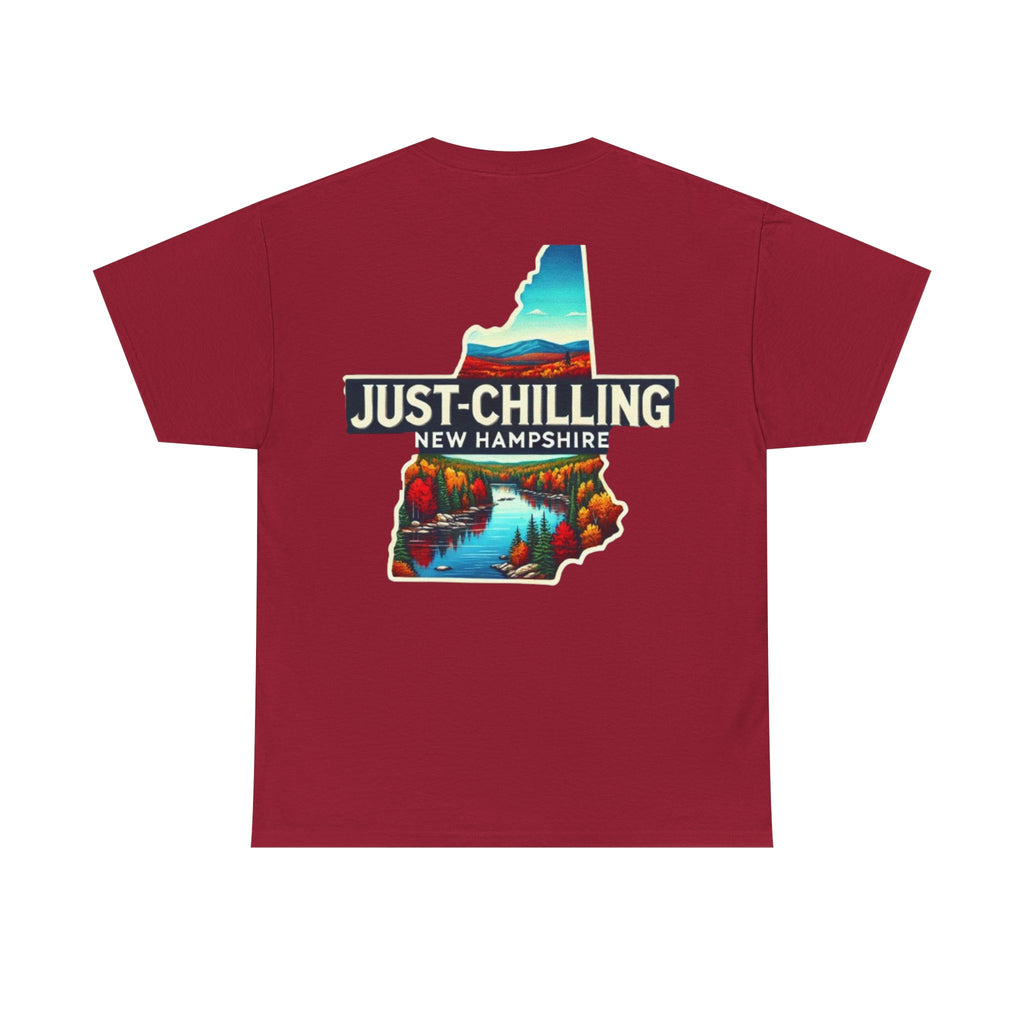 Just Chilling Unisex Heavy Cotton Tee, Relaxed Vintage Style Shirt, Great for Casual Outings, Perfect for Lazy Days, Gift for Friends, [...]