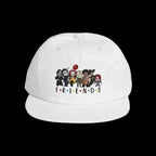 Surf Cap Snapback – Friends Theme Horror Character Baseball Cap, Quick Dry - Just Chilling Inc.