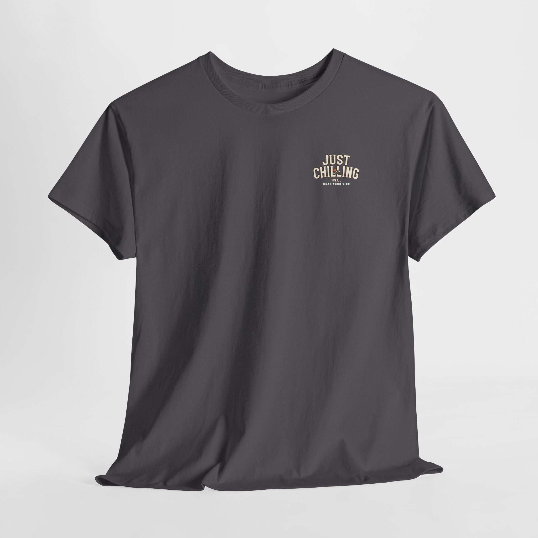 Just Chillin' Tee — "Stoned Not Lazy, Just On My Own Vibe" Graphic Shirt