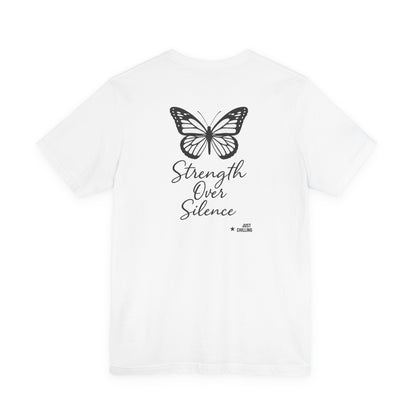Domestic Violence Awareness Tee - Unisex Cotton Shirt With Soft Ring Spun Cotton