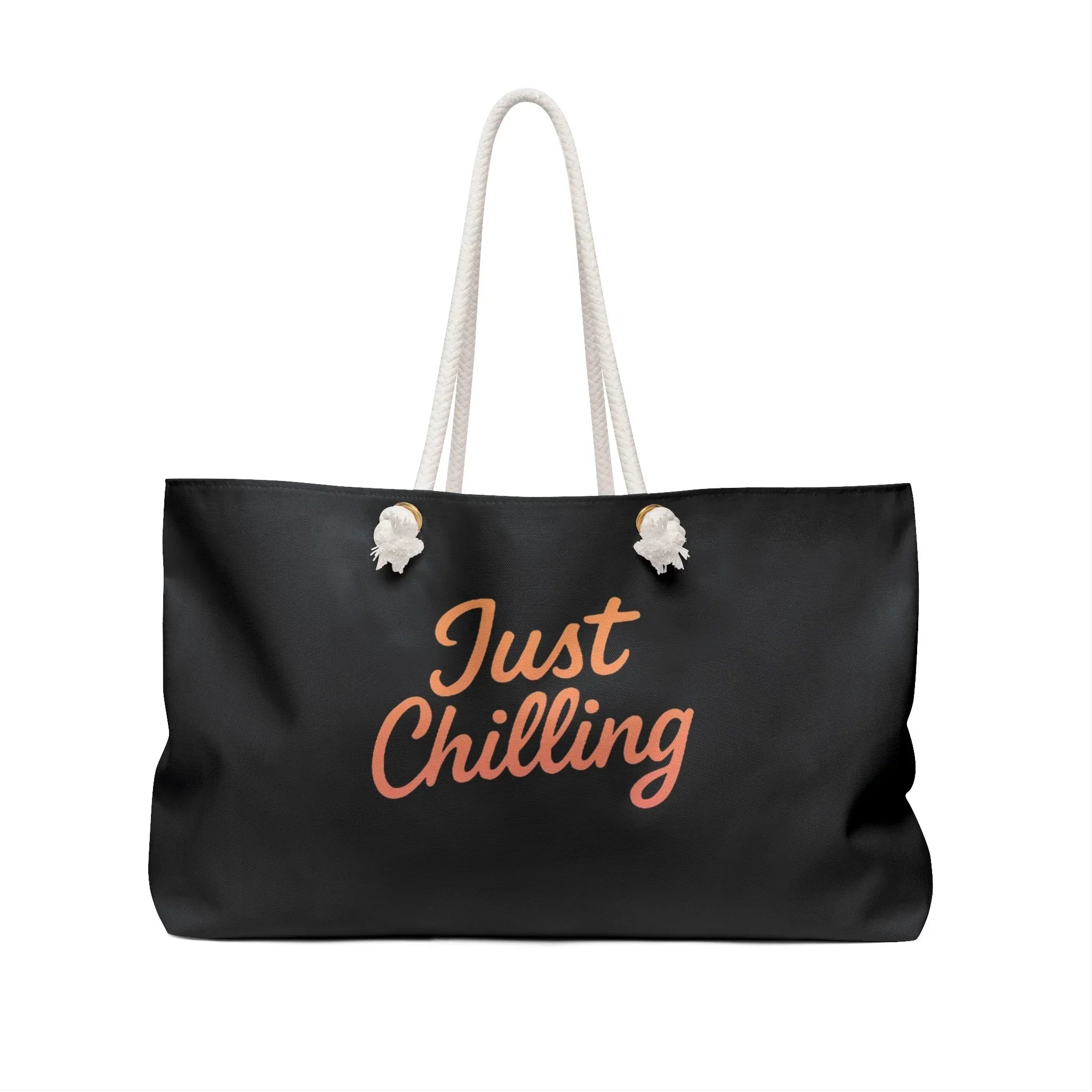Just Chilling Oversized Weekender Tote – Large Beach & Travel Bag - Just Chilling Inc.