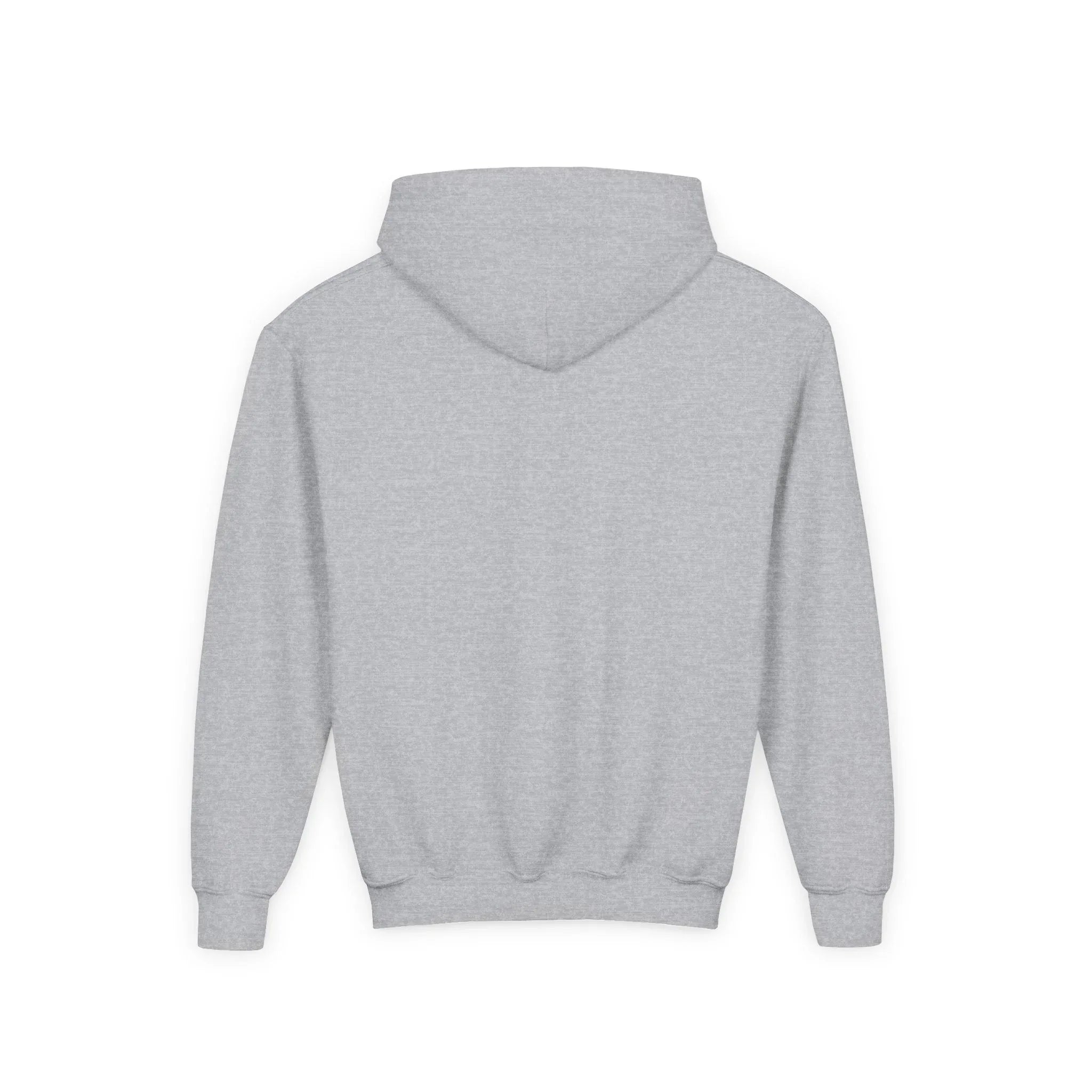 Youth Hooded Sweatshirt - Soft Cotton Polyester Hoodie with Kangaroo Pocket - Just Chilling Inc.