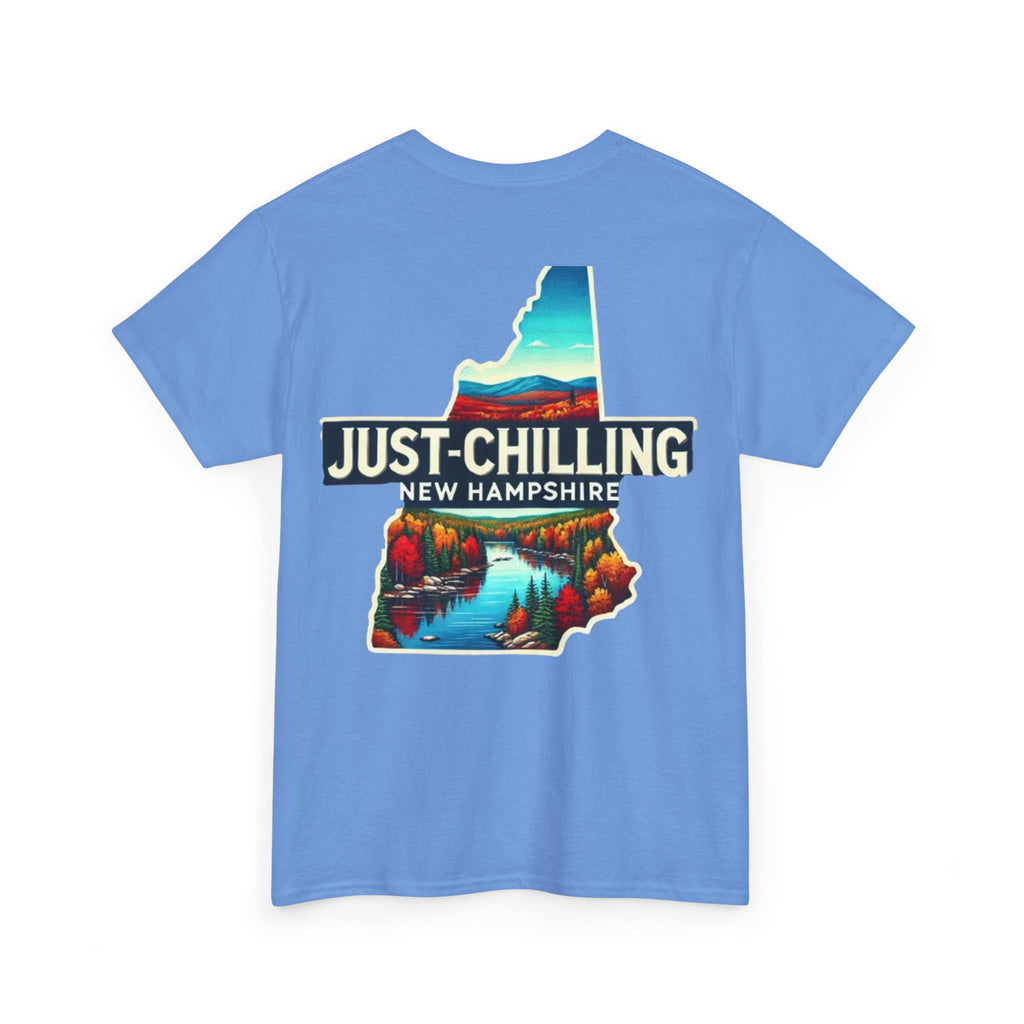Just Chilling Unisex Heavy Cotton Tee, Relaxed Vintage Style Shirt, Great for Casual Outings, Perfect for Lazy Days, Gift for Friends, [...]