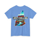 Just Chilling Unisex Heavy Cotton Tee, Relaxed Vintage Style Shirt, Great for Casual Outings, Perfect for Lazy Days, Gift for Friends, [...]