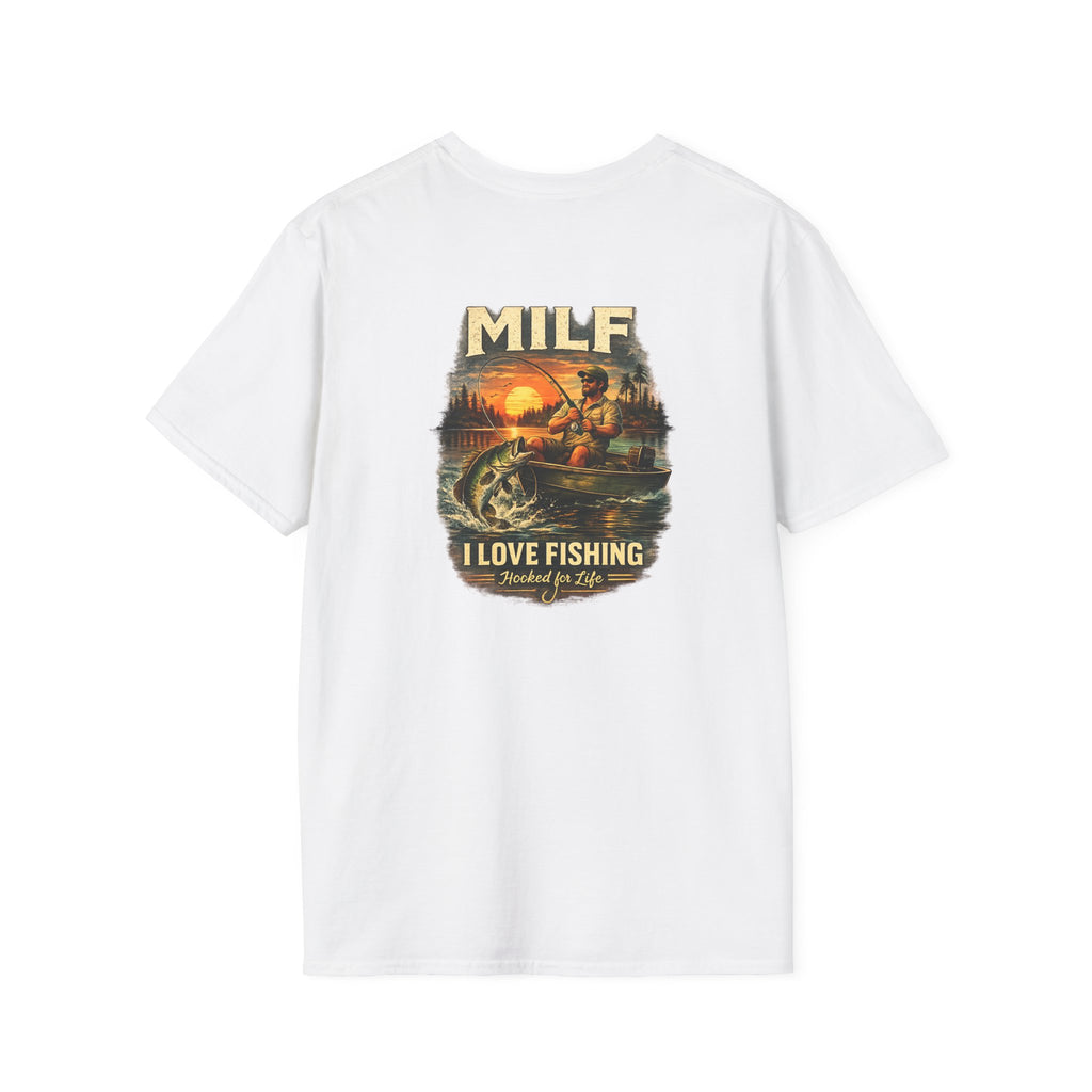 Unisex Jersey Short Sleeve Tee – Man I Love Fishing (MILF Edition)