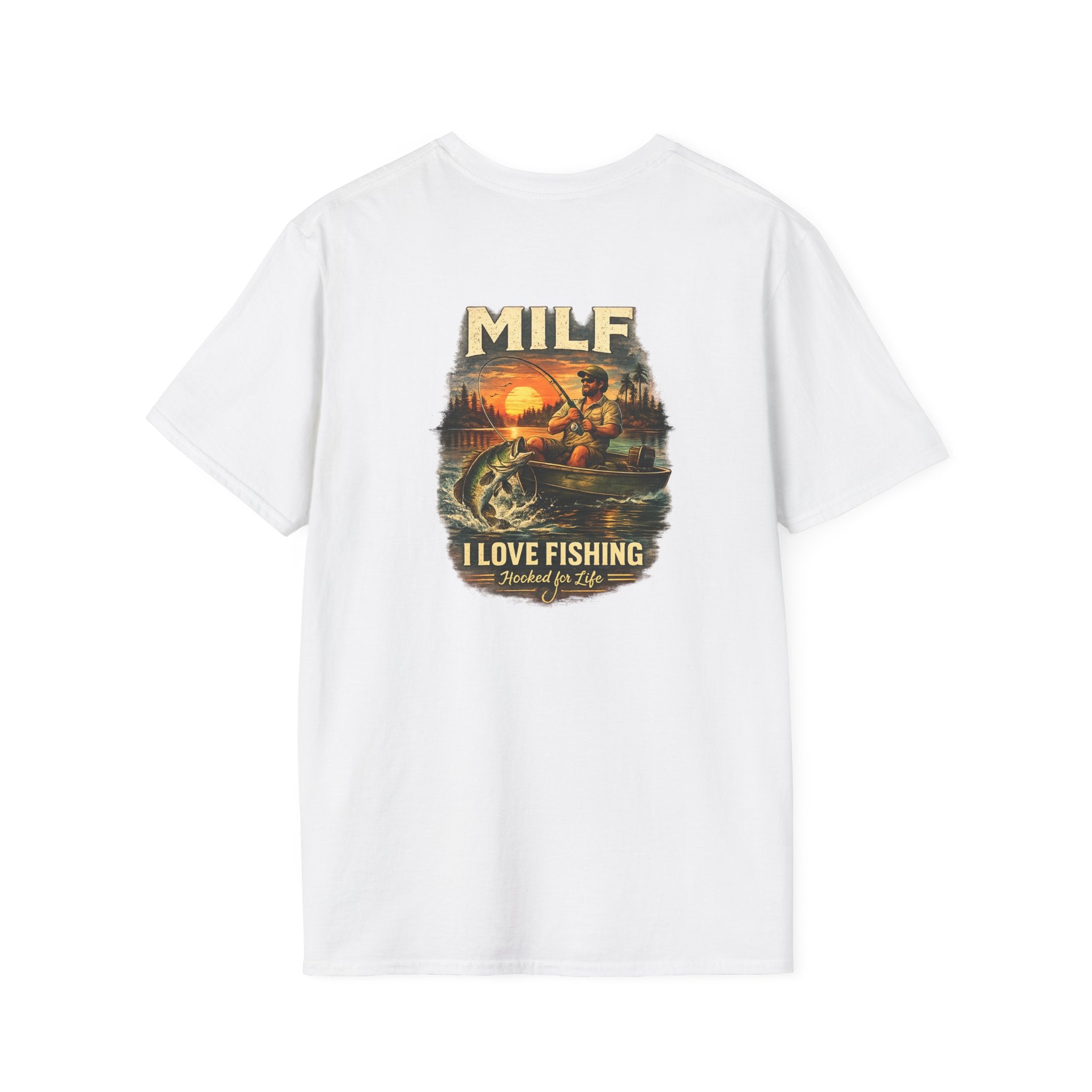 Unisex Jersey Short Sleeve Tee – Man I Love Fishing (MILF Edition)
