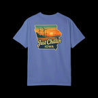 Garment Dyed T-Shirt - Unisex Cotton Tee With Unique Color Texture & Relaxed Fit - Just Chilling Inc.