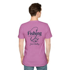 Fishing Addiction Unisex T-Shirt, Casual Wear, Outdoor Shirt, Gift for Fishermen, Summer Tee, Fishing Enthusiast Apparel - Just Chilling Inc.
