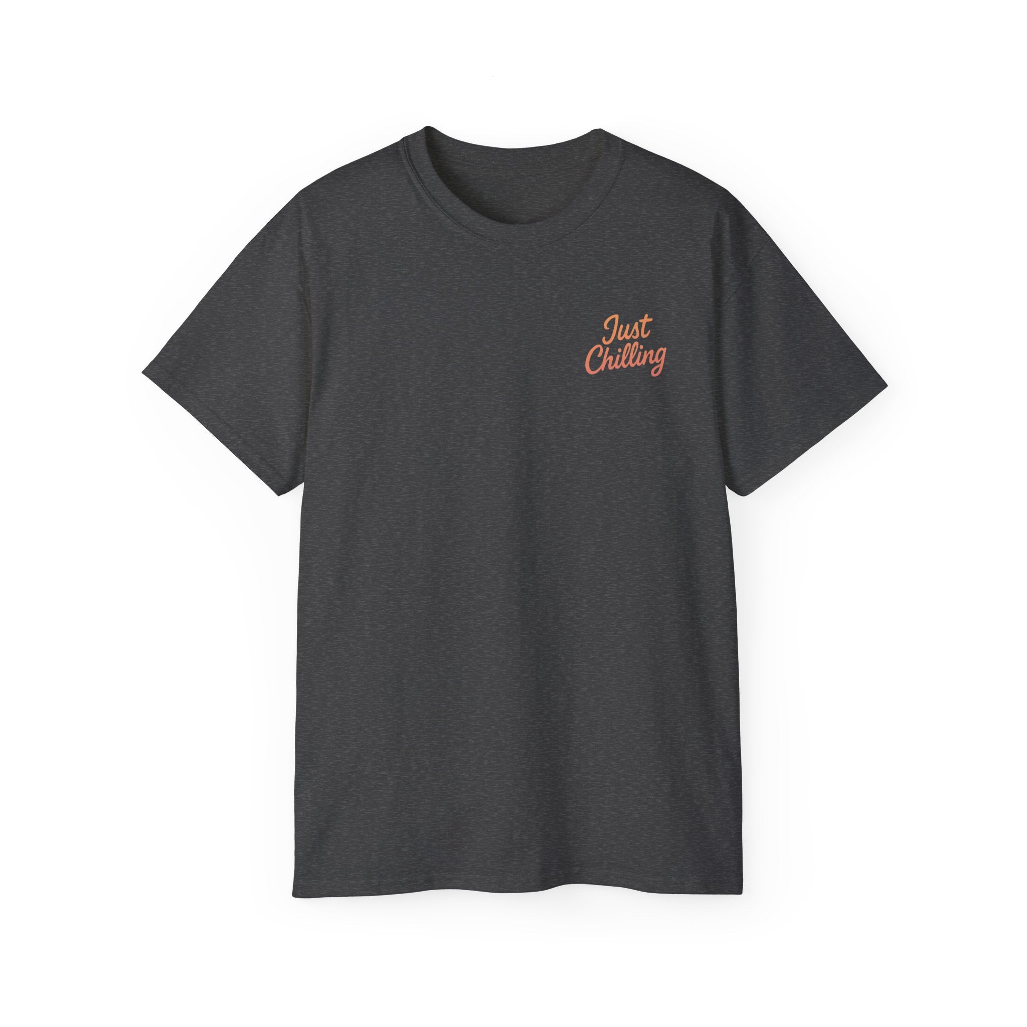 Just Chilling Kids Heavy Cotton Tee - Fun Summer Vibes Shirt