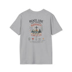 Just Chilling T-Shirt - Peace Love Happiness Tee