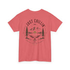 Just Chillin' Inc. Campfire Gathering T-Shirt | Outdoor Tee