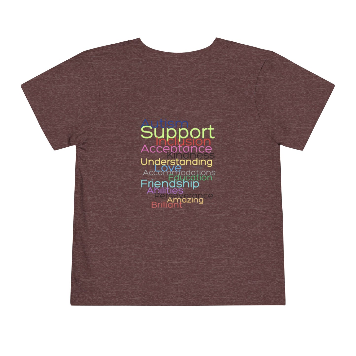 Toddler Short Sleeve Tee – Autism Support Shirt | Soft Cotton Kids T-Shirt