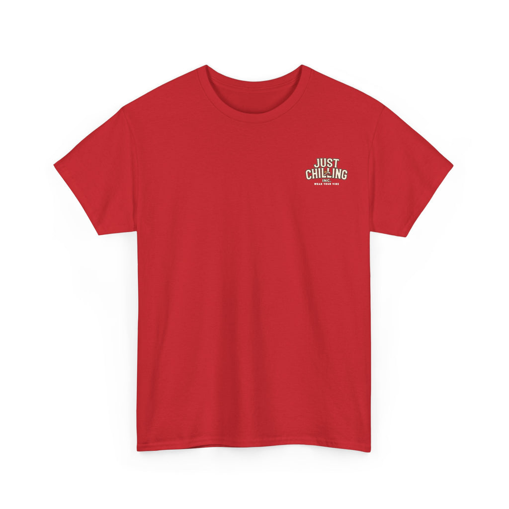 Lake Life T-Shirt — "Just Chilling" Vintage Sunset Tee