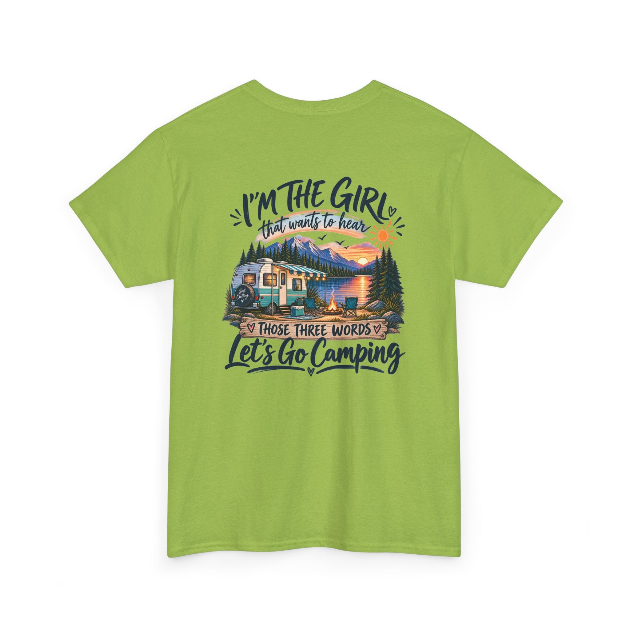I’m the Girl Let’s Go Camping Garment-Dyed Tee