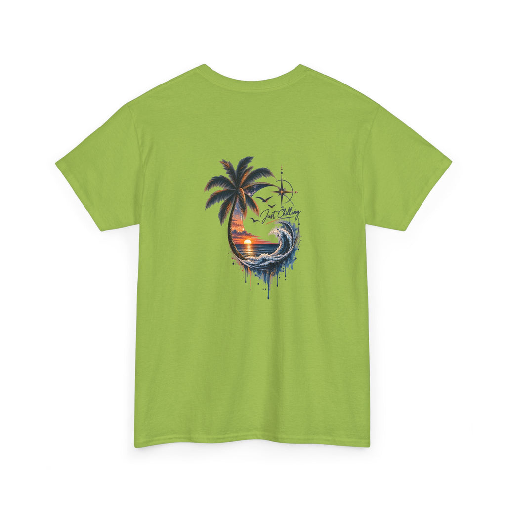 Just Chilling Coastal Sunset Tee