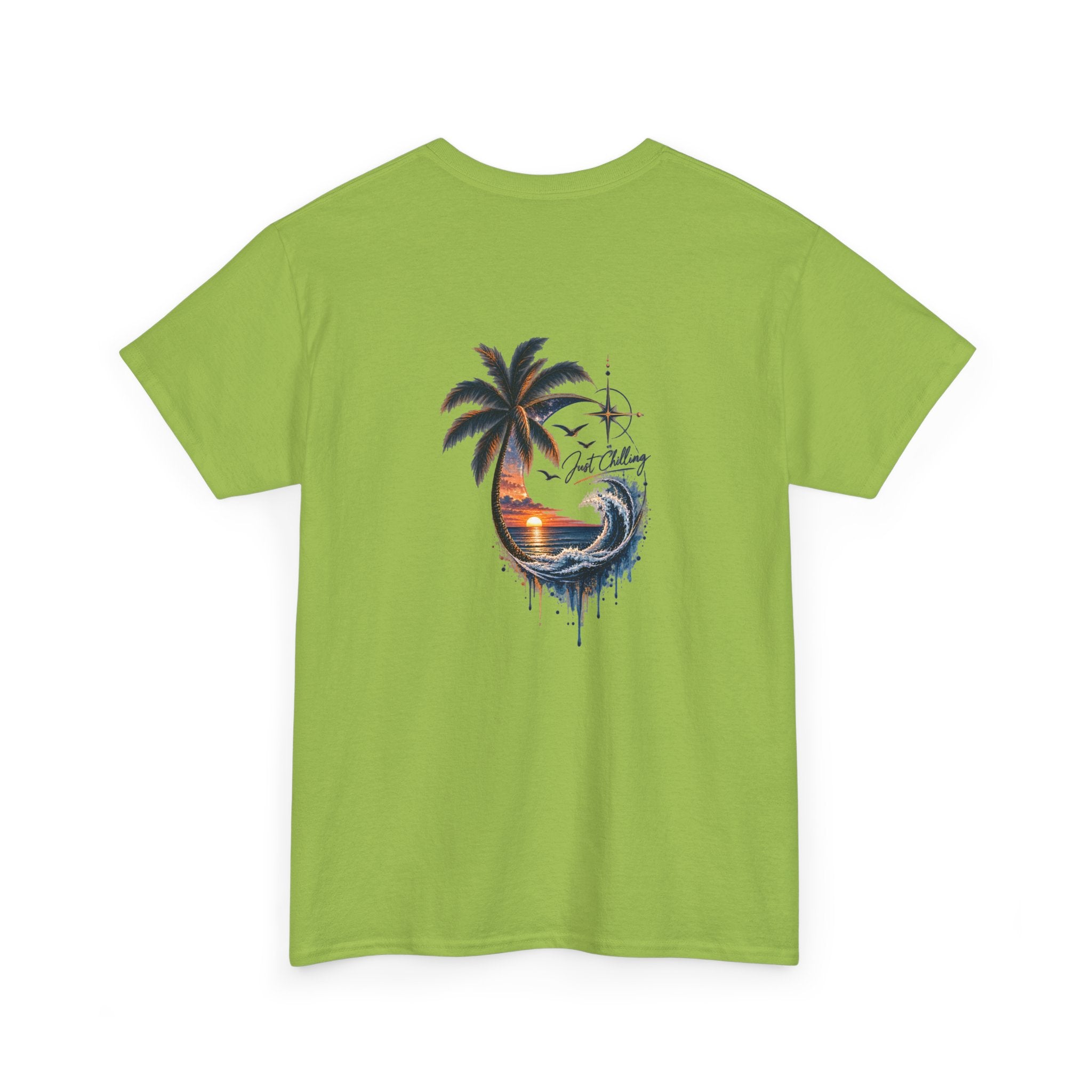 Just Chilling Coastal Sunset Tee