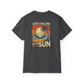 Just Chilling Kids Heavy Cotton Tee - Fun Summer Vibes Shirt