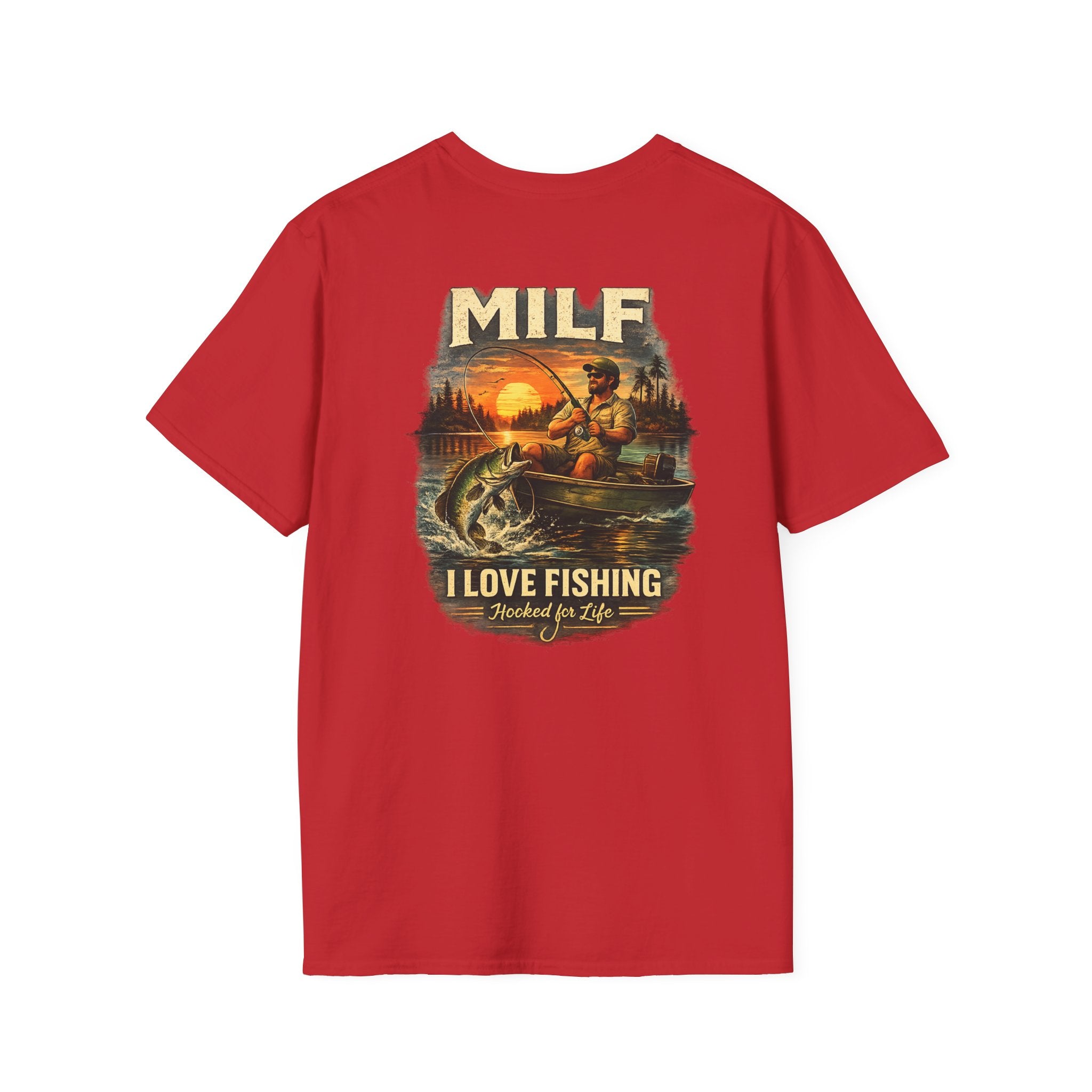 Unisex Jersey Short Sleeve Tee – Man I Love Fishing (MILF Edition)