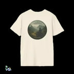 Motorcycle T-Shirt | Graphic Biker Tee With Love Hearts - Casual Cotton Apparel - Just Chilling Inc.