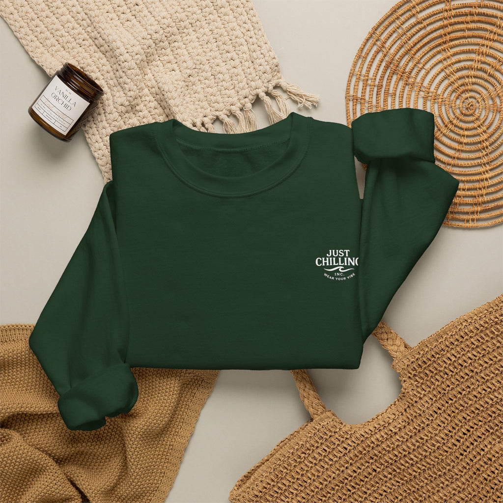Collect Moments Not Things Crewneck Sweatshirt — Inspirational Graphic Sweatshirt
