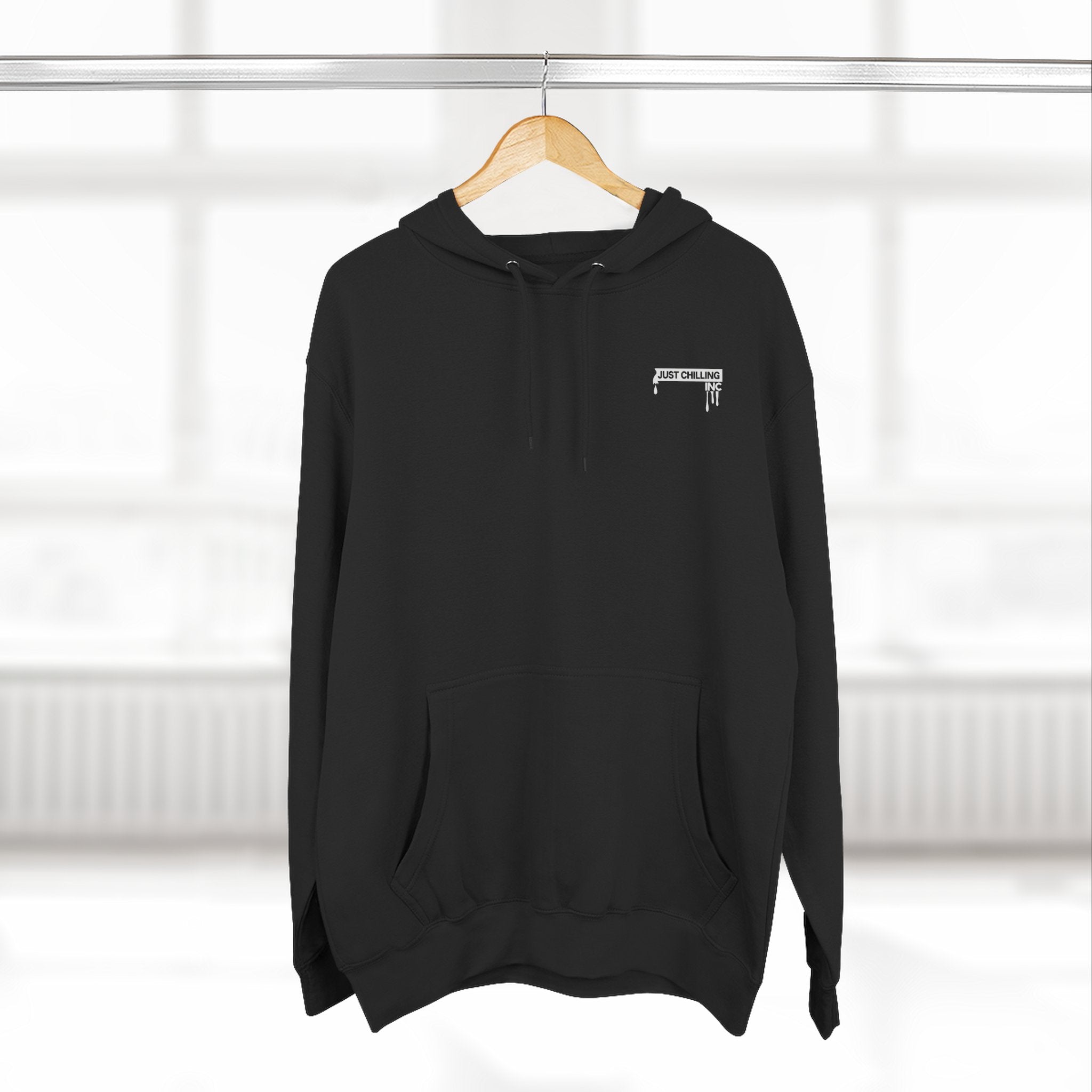 Three-Panel Fleece Hoodie mama rocking her dark side