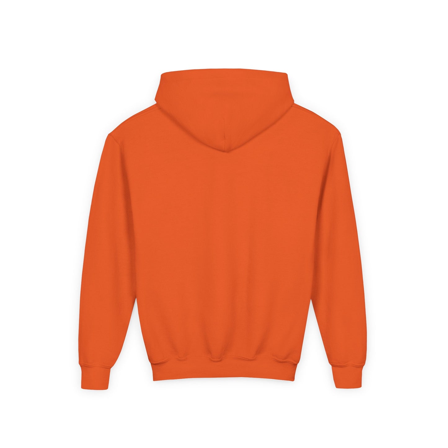 Youth Hooded Sweatshirt - Soft Cotton Polyester Hoodie with Kangaroo Pocket
