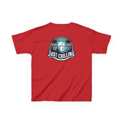 Kids Heavy Cotton™ Tee just chilling fishing tee