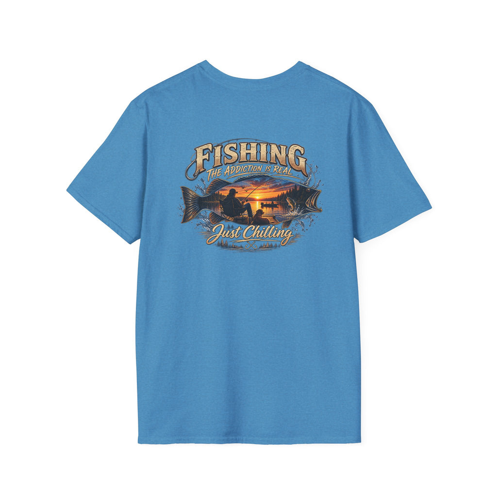 Fishing Addiction Unisex Softstyle T-Shirt | Just Chilling Tee for Anglers | Gift for Fishing Lovers, Outdoorsmen, Father's Day, [...]