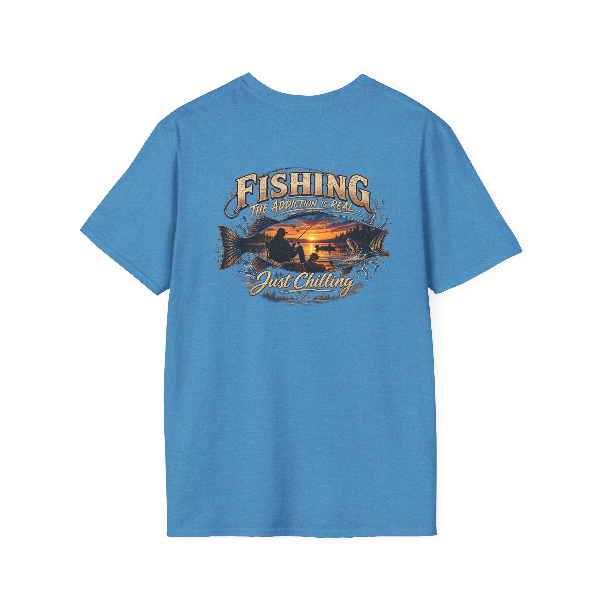 Fishing Addiction Unisex Softstyle T-Shirt | Just Chilling Tee for Anglers | Gift for Fishing Lovers, Outdoorsmen, Father's Day, [...]
