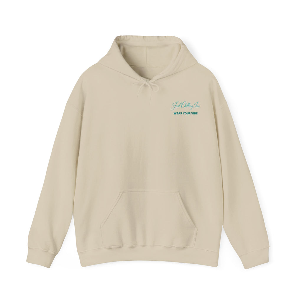 Fishing Hoodie - "Wishin' I Was Fishin'" Graphic Hooded Sweatshirt