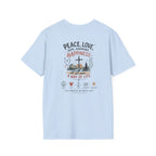 Just Chilling T-Shirt - Peace Love Happiness Tee