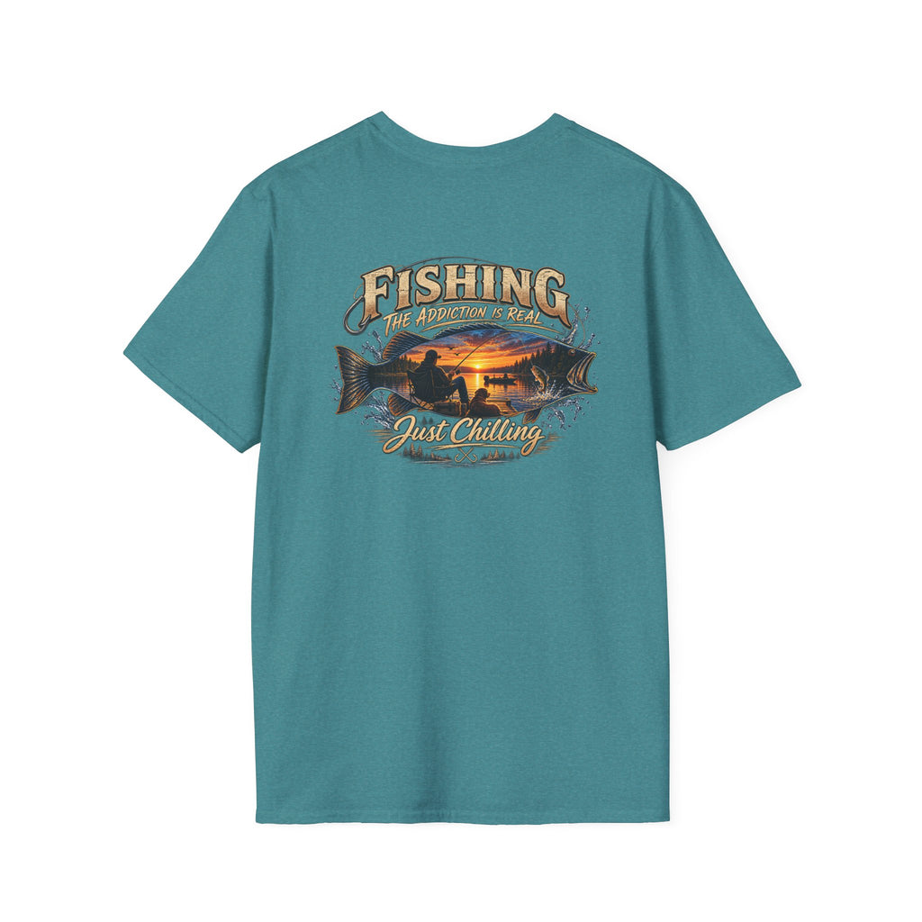 Fishing Addiction Unisex Softstyle T-Shirt | Just Chilling Tee for Anglers | Gift for Fishing Lovers, Outdoorsmen, Father's Day, [...]