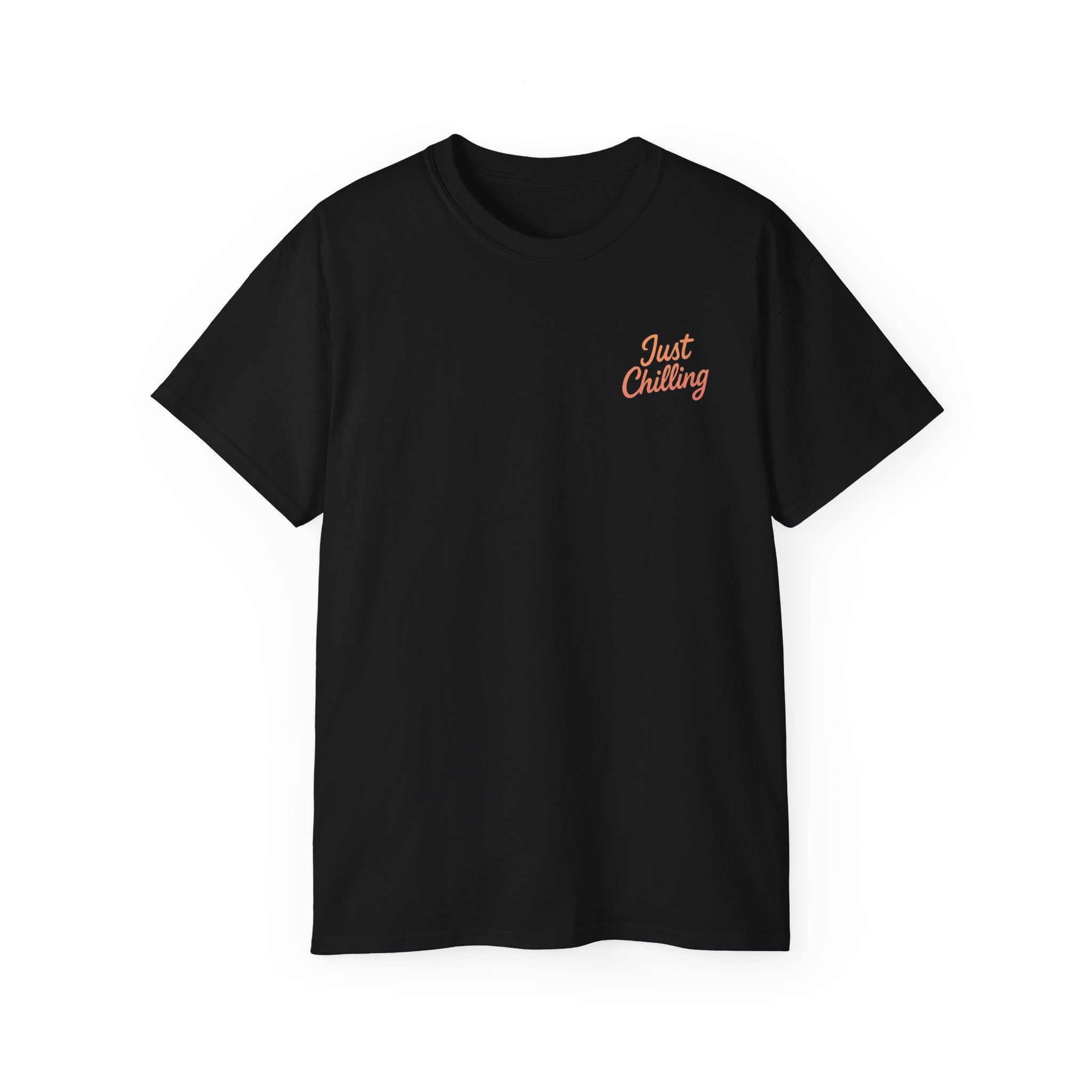 Just Chilling Kids Heavy Cotton Tee - Fun Summer Vibes Shirt