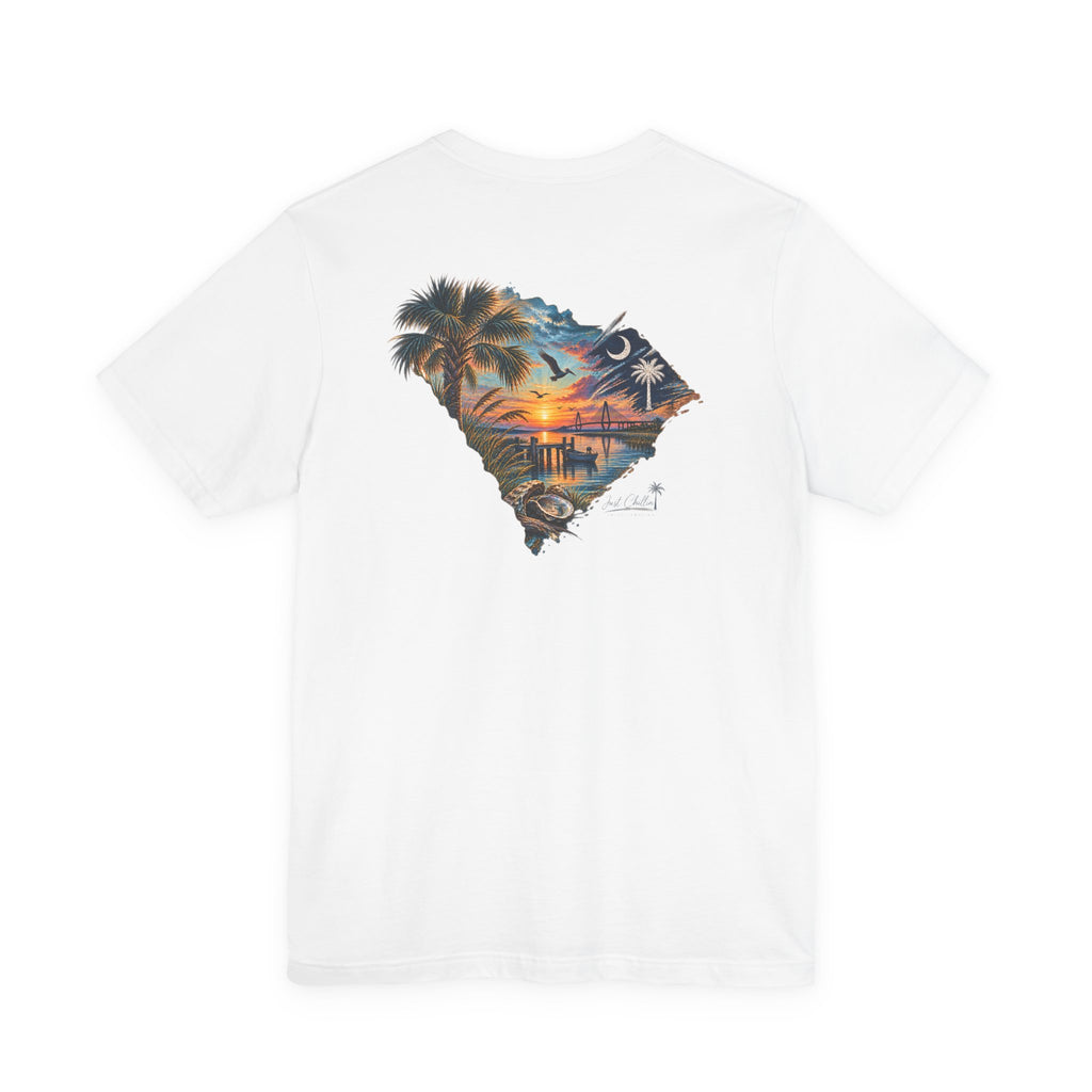 South Carolina Sunset Beach T-Shirt — Coastal Palmetto State Graphic Tee