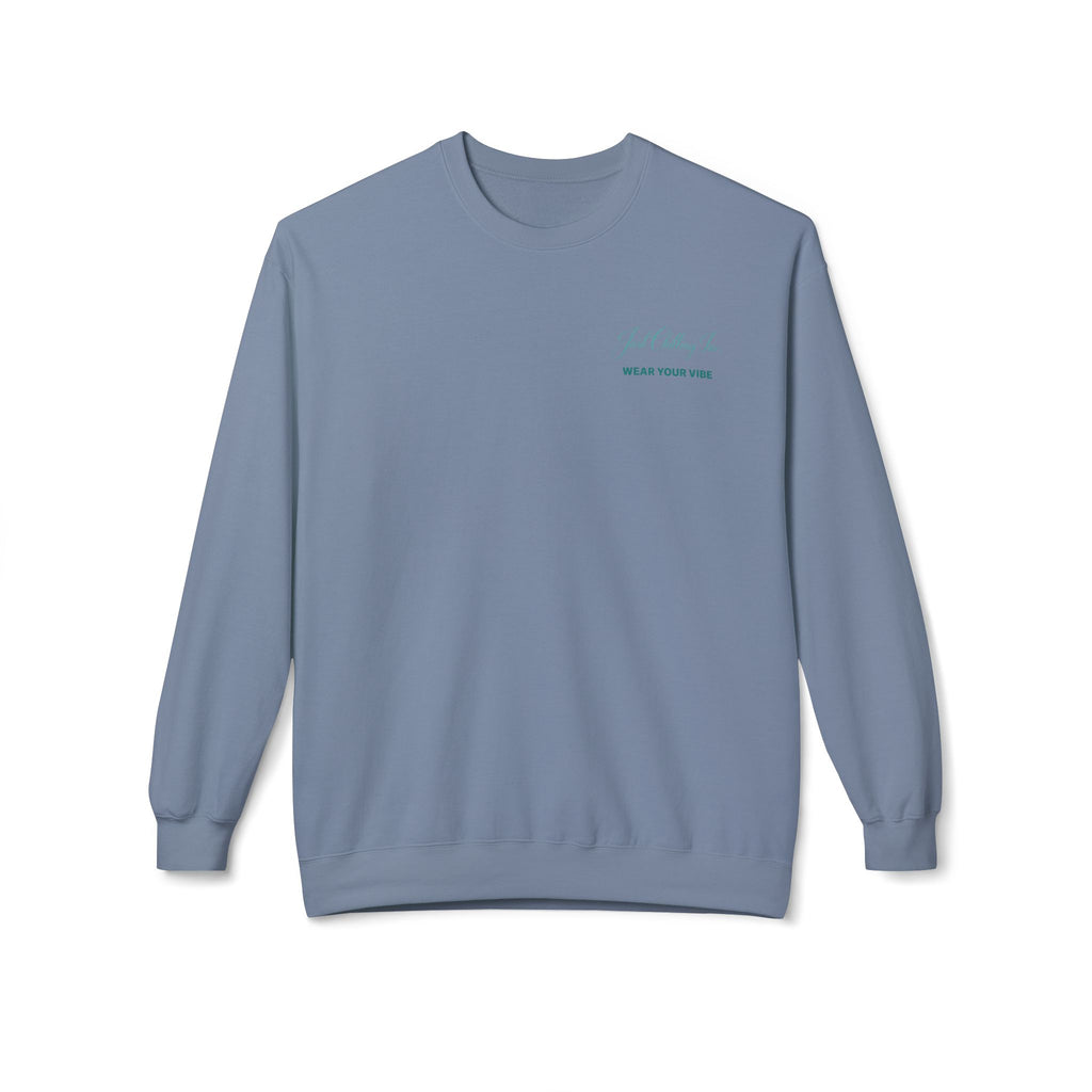 Sweatshirt — "Good Mind, Good Vibes, Good Life" Inspirational Crewneck