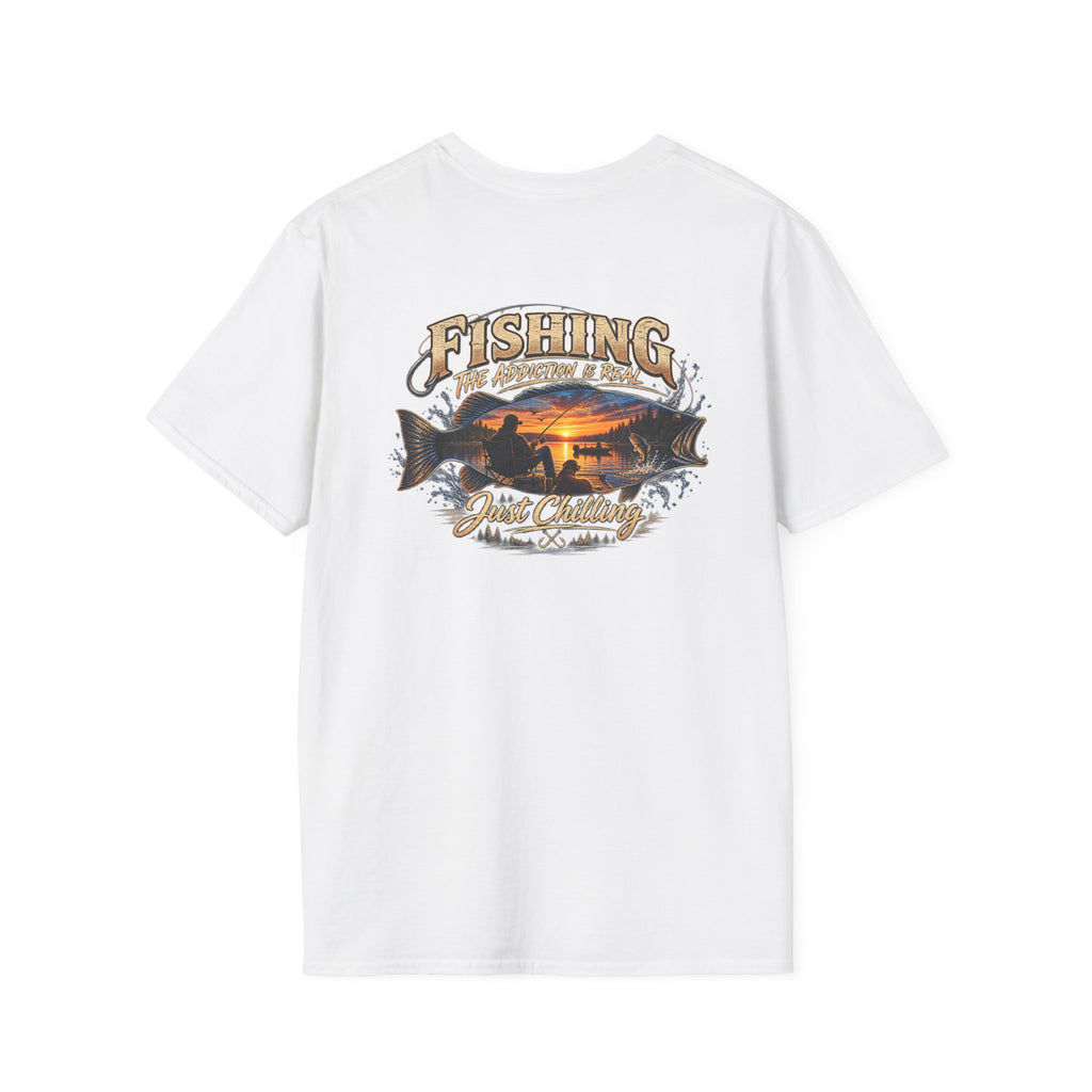 Fishing Addiction Unisex Softstyle T-Shirt | Just Chilling Tee for Anglers | Gift for Fishing Lovers, Outdoorsmen, Father's Day, [...]