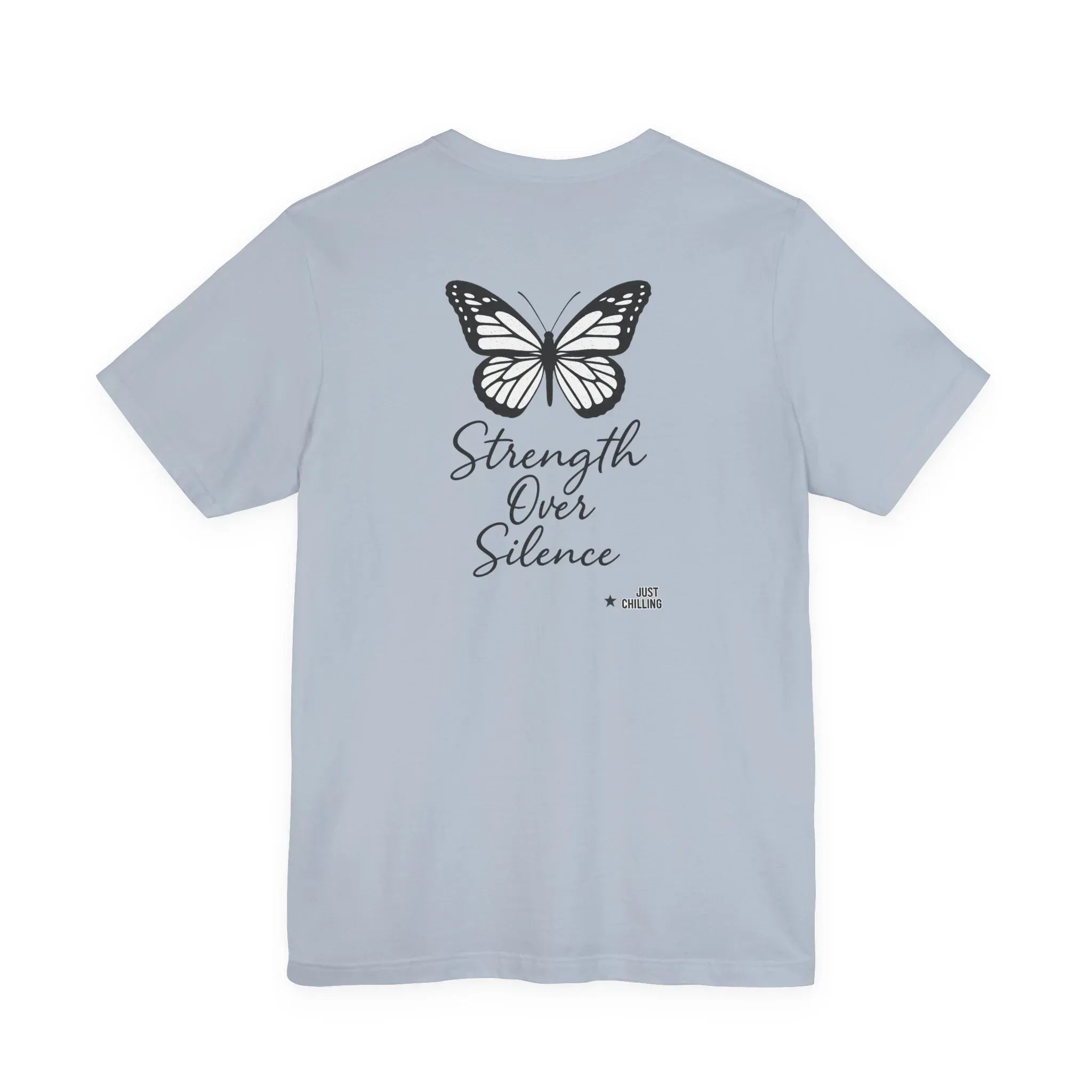Domestic Violence Awareness Tee - Unisex Cotton Shirt With Soft Ring Spun Cotton - Just Chilling Inc.