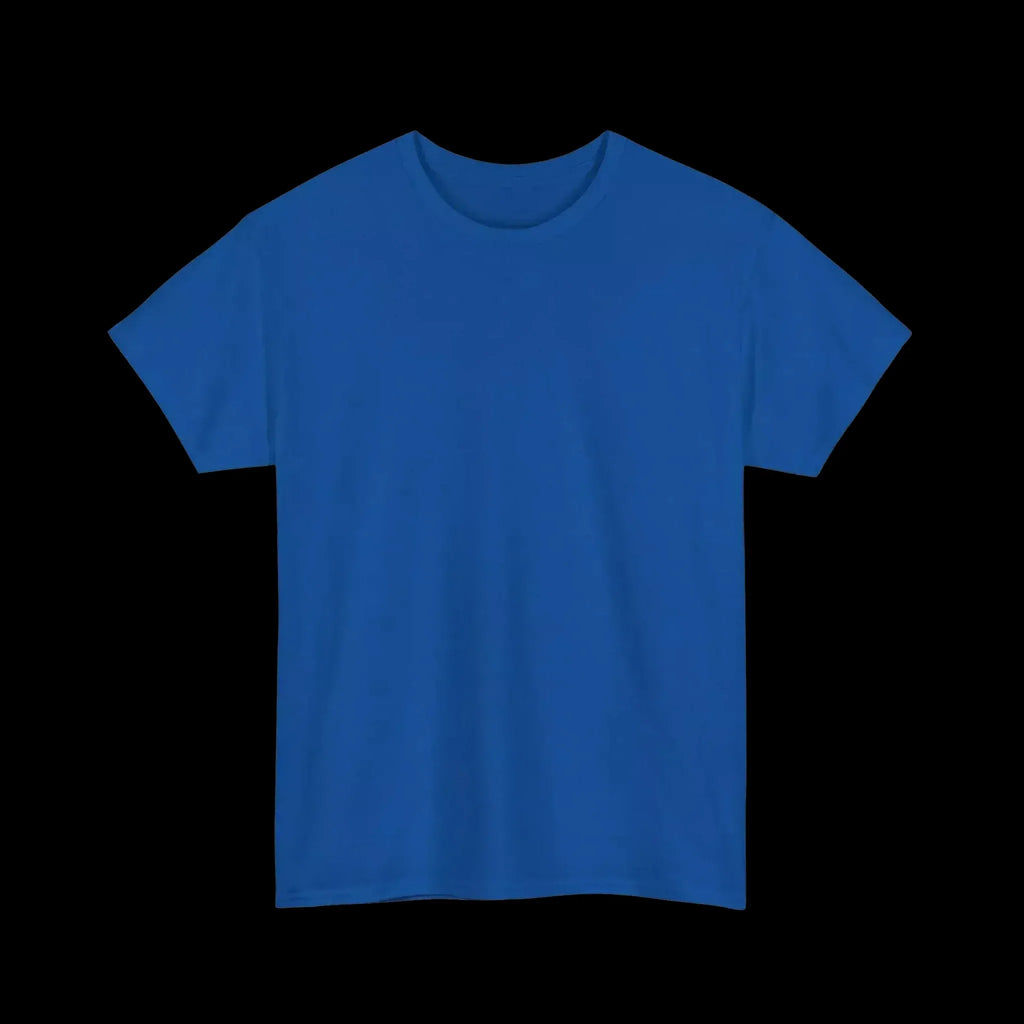 Heavy Cotton Tee – Classic Fit T-Shirt With Tear Away Label & Crew Neck - Just Chilling Inc.