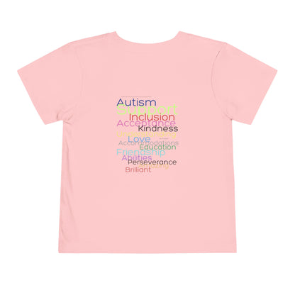 Toddler Short Sleeve Tee – Autism Support Shirt | Soft Cotton Kids T-Shirt