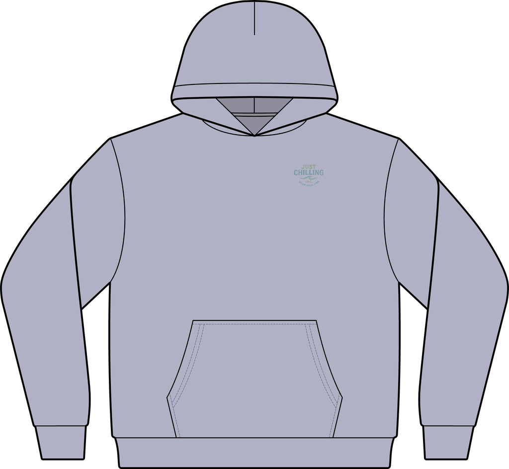 Focus Align Live Unbothered Hoodie — Motivational Palm Tree Graphic Hoodie